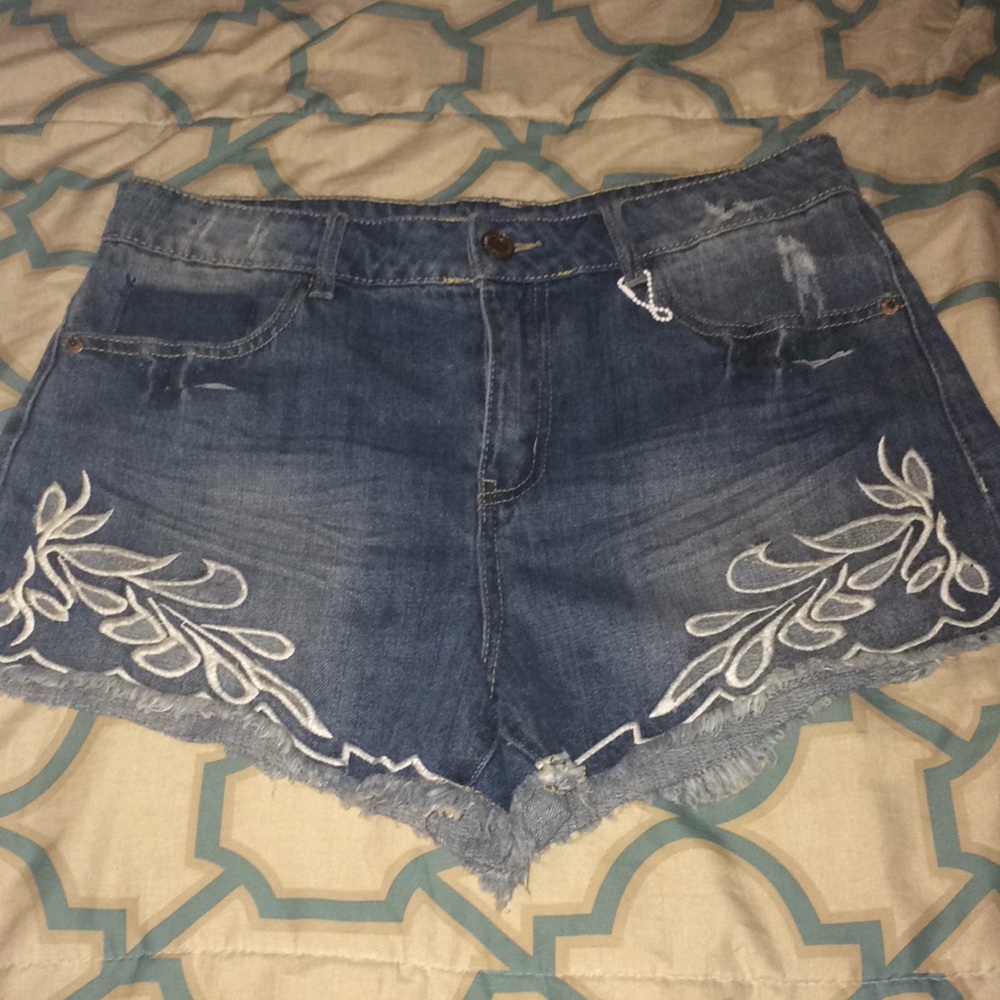 Summer favorites. Rue 21 cut off shorts